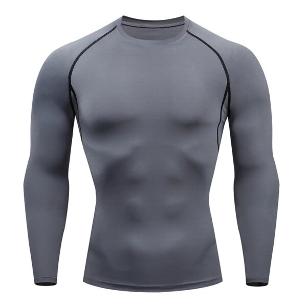 T-shirt de sport de compression pour homme – Image 4