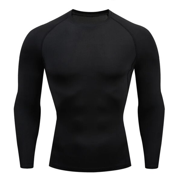 T-shirt de sport de compression pour homme – Image 3