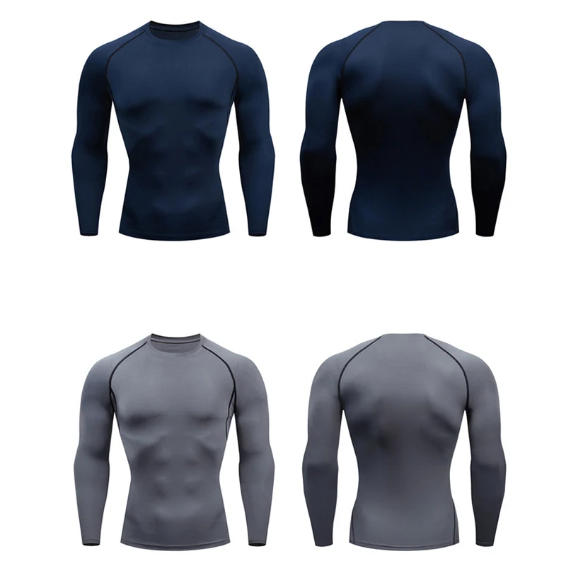 T-shirt de sport de compression pour homme