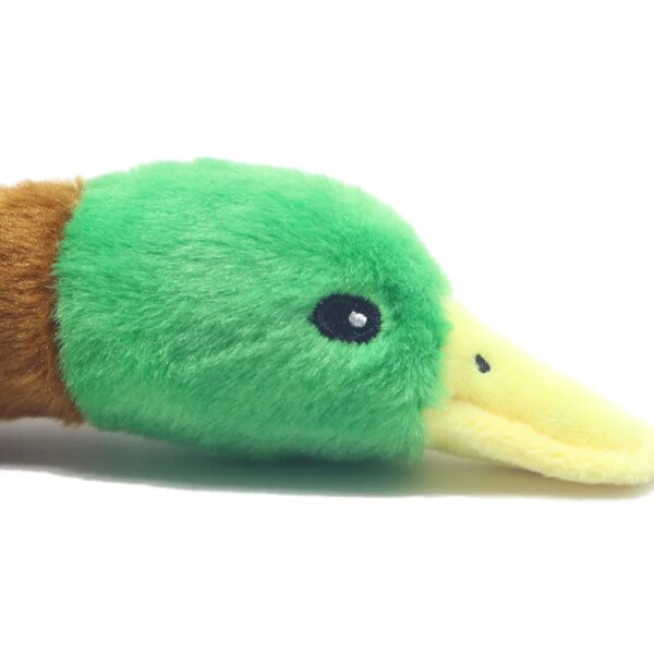 Cute Plush Duck Sound Pet Toy Animal Squeak Dog Toy Cleaning Tooth Dog Chew Rope Chew Toys for Small Medium Dogs Interactive Toy – Image 2