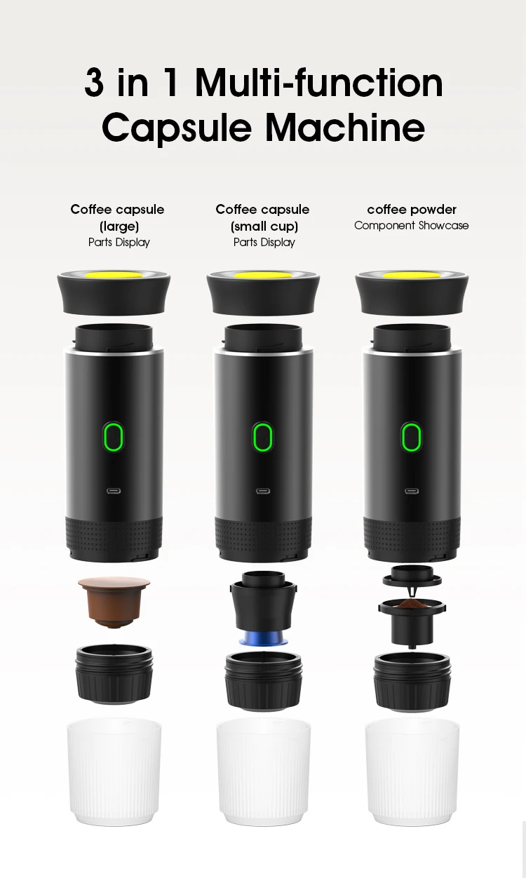 Machine à café expresso électrique portable sans fil