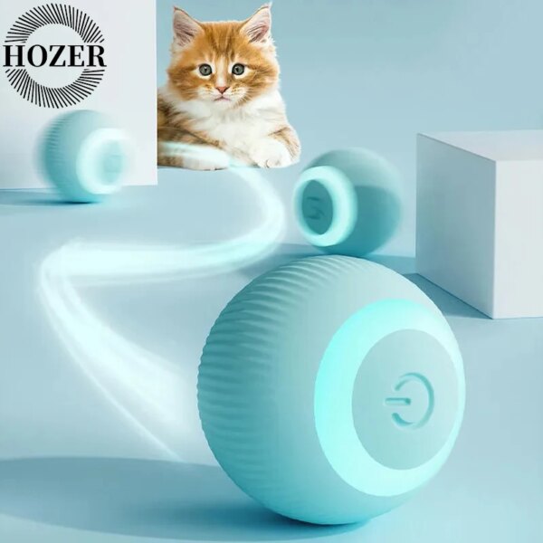 Balle Magique Interactive pour Chat, Jouet Intelligent d'Nikà Roulement existent, Accessoire Électronique