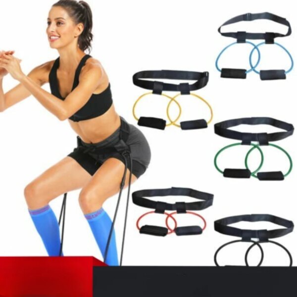 Bandes élastiques de musculation, ceinture à pédale