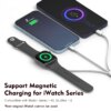 3en1 chargeur, avec entrée Lightning, chargeur sans fil USB, Universel – Image 6