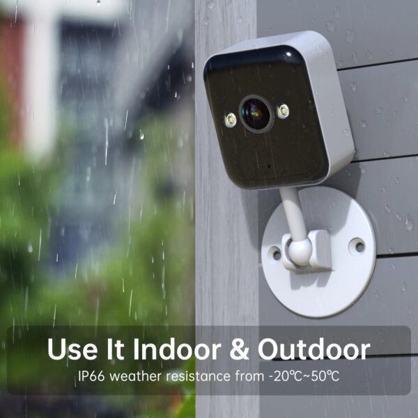 1080P Wifi IP caméra extérieure CCTV, 5x Zoom, couleur nuit, sécurité, étange – Image 3