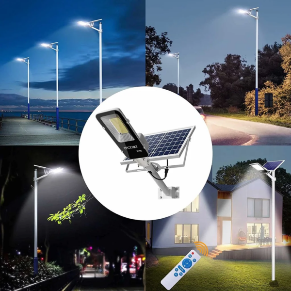 200W lumière solaire puissante, automatique, garage, entrée – Image 4