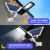 200W lumière solaire puissante, automatique, garage, entrée – Image 2