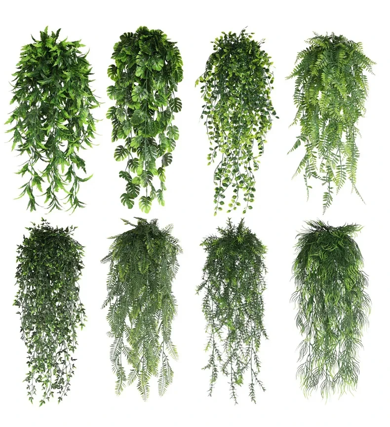 Plante artificielle suspendue 90cm, décoration maison, décoration, balcon, fête