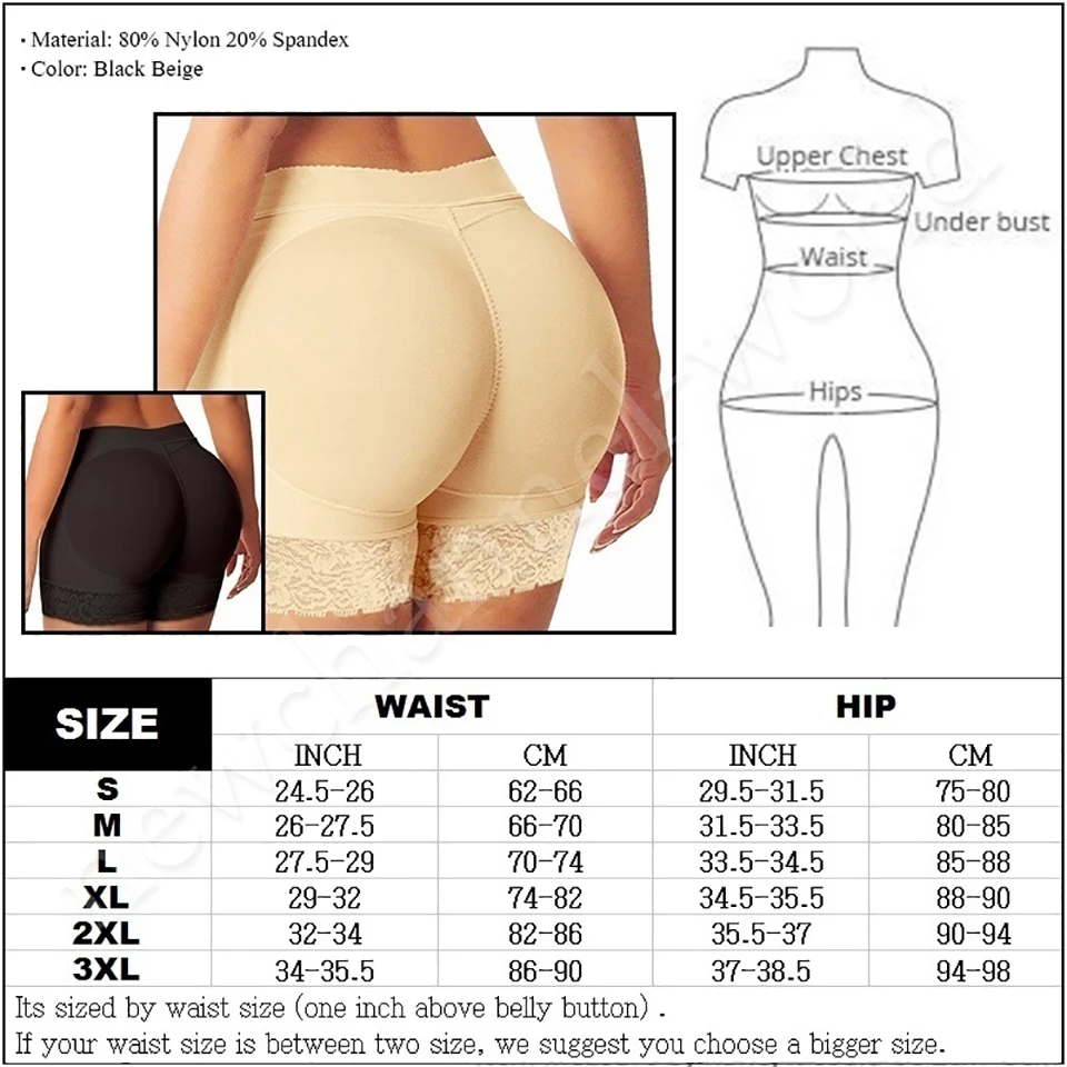 Sous-vêtements, faux fesse, sans couture, rehausseur de hanches, taille haute, ventre plat