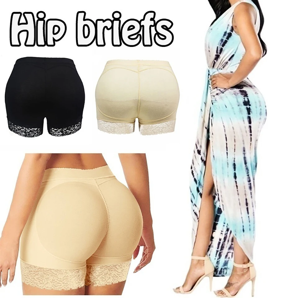 Sous-vêtements, faux fesse, sans couture, rehausseur de hanches, taille haute, ventre plat