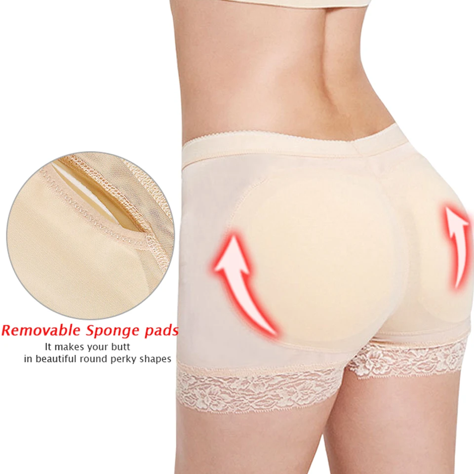 Sous-vêtements, faux fesse, sans couture, rehausseur de hanches, taille haute, ventre plat