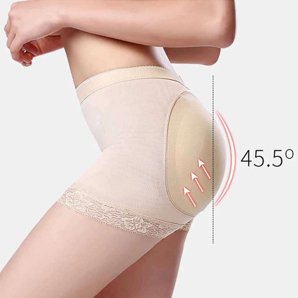 Sous-vêtements, faux fesse, sans couture, rehausseur de hanches, taille haute, ventre plat