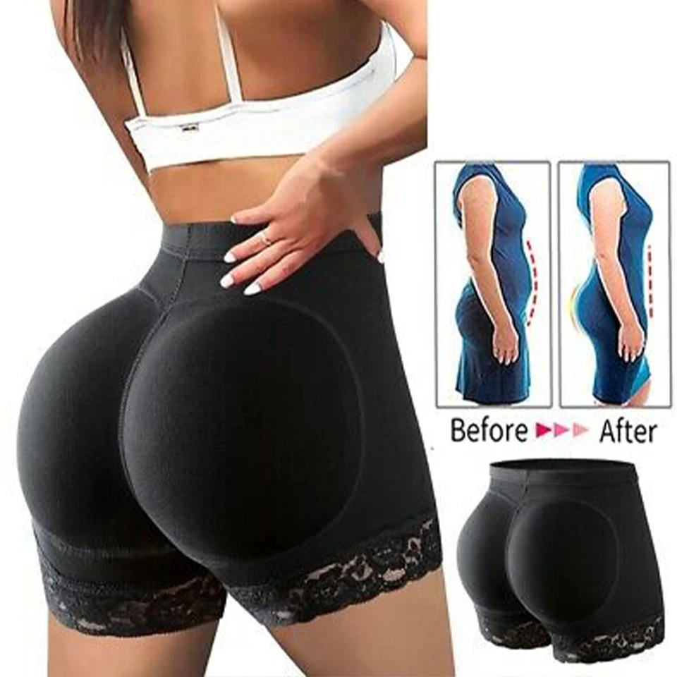 Sous-vêtements, faux fesse, sans couture, rehausseur de hanches, taille haute, ventre plat