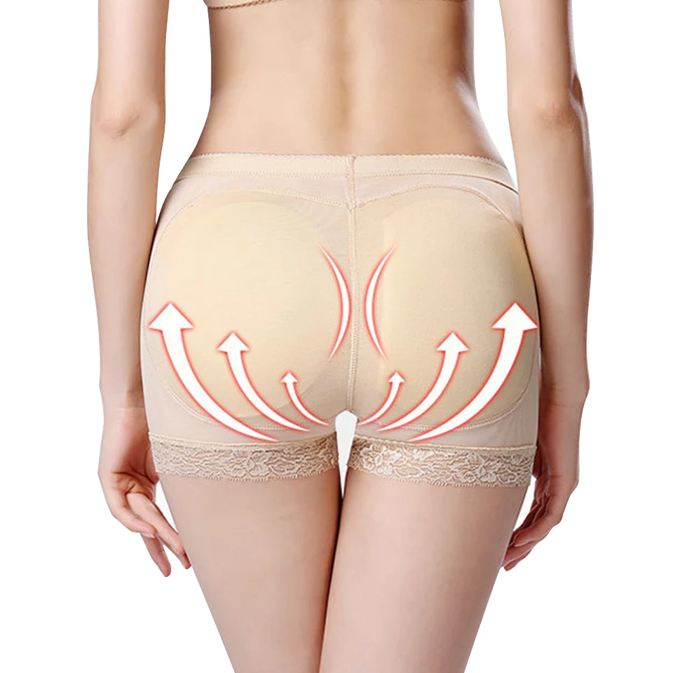 Sous-vêtements, faux fesse, sans couture, rehausseur de hanches, taille haute, ventre plat