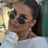 Lunettes de soleil, femme rétro tendance, métal ,UV400 – Image 5