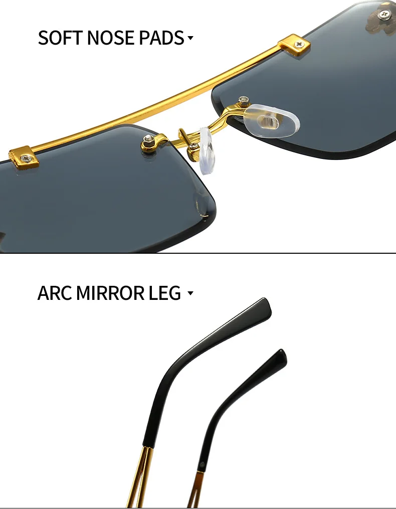 Lunettes De soleil carrées De luxe UNISEX, styliste Vintage , mode rétro miroir