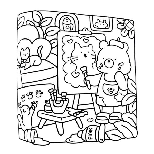 Livres coloriage, créations adorables – Image 5