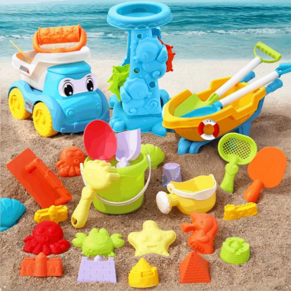Ensemble jouets de plage