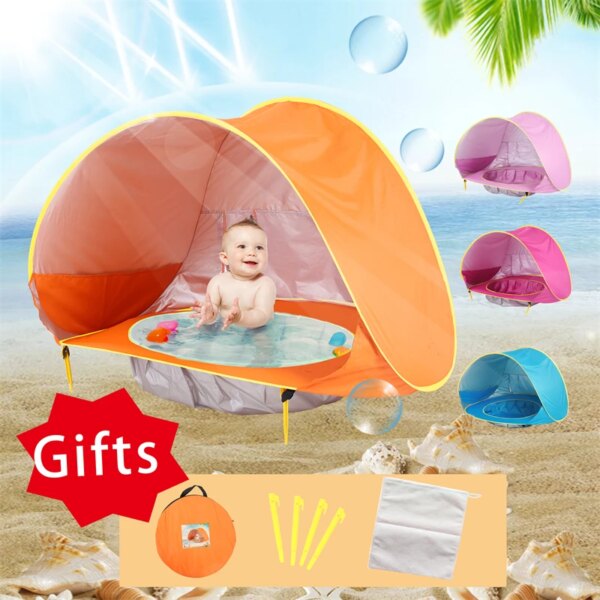 Tente Protection UV, abri solaire pour nourrissons, piscine