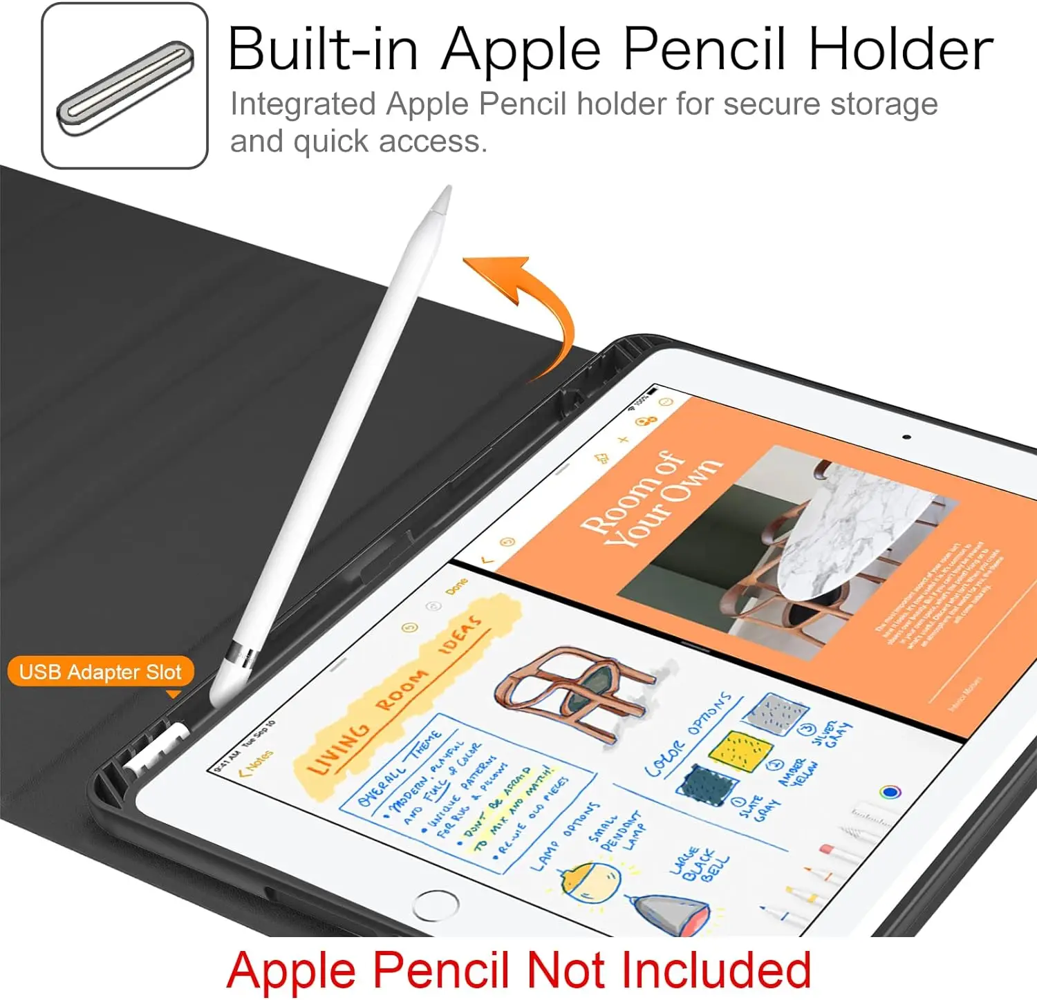 Étui clavier AZERTY, iPad ( voir options )