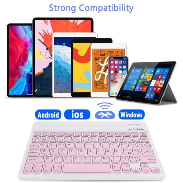Étui avec clavier AZERTY, iPad ( voir options ) – Image 4