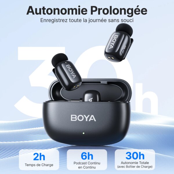 Mini Microphone sans fil, iPhone iPad Android type-c – Image 3