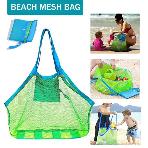 Grand sac de plage, maille