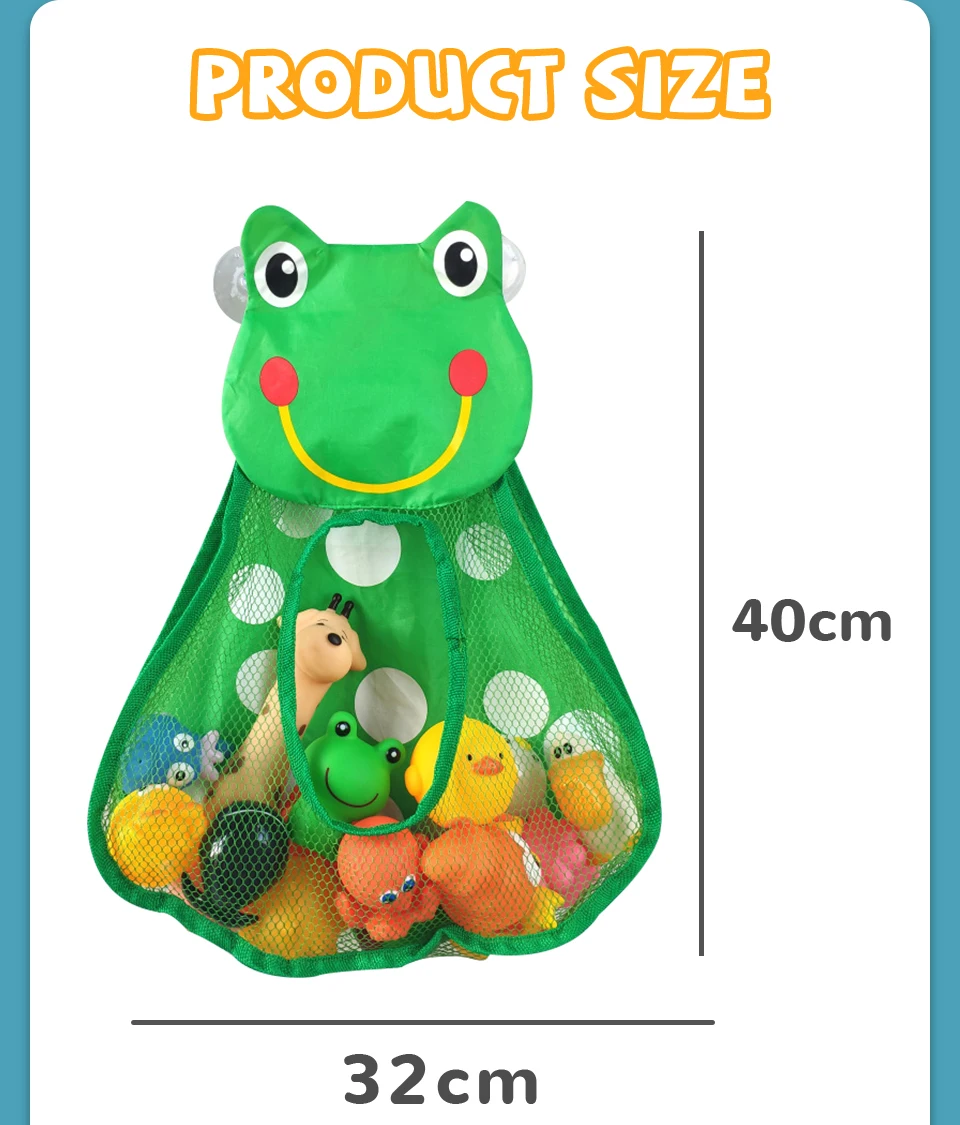 Sac jouets de bain pour bébé Sac jouets de bain pour bébé