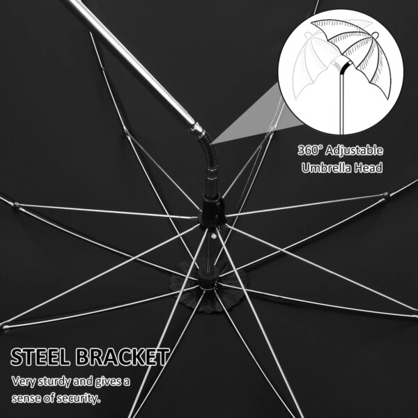 Parasol de plage, Anti-Uv, pour chaise ou autre – Image 6