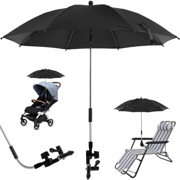 Parasol de plage, Anti-Uv, pour chaise ou autre