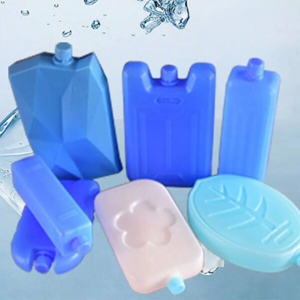 Boîte à Glace Réutilisable en PE, 1/2/3 Pièces